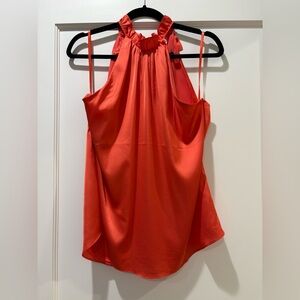 NWT LOFT Ruffle Neck Halter